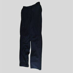 Zenergy By Chico's Women's Black Elastic Waist Pants Size 1 Medium